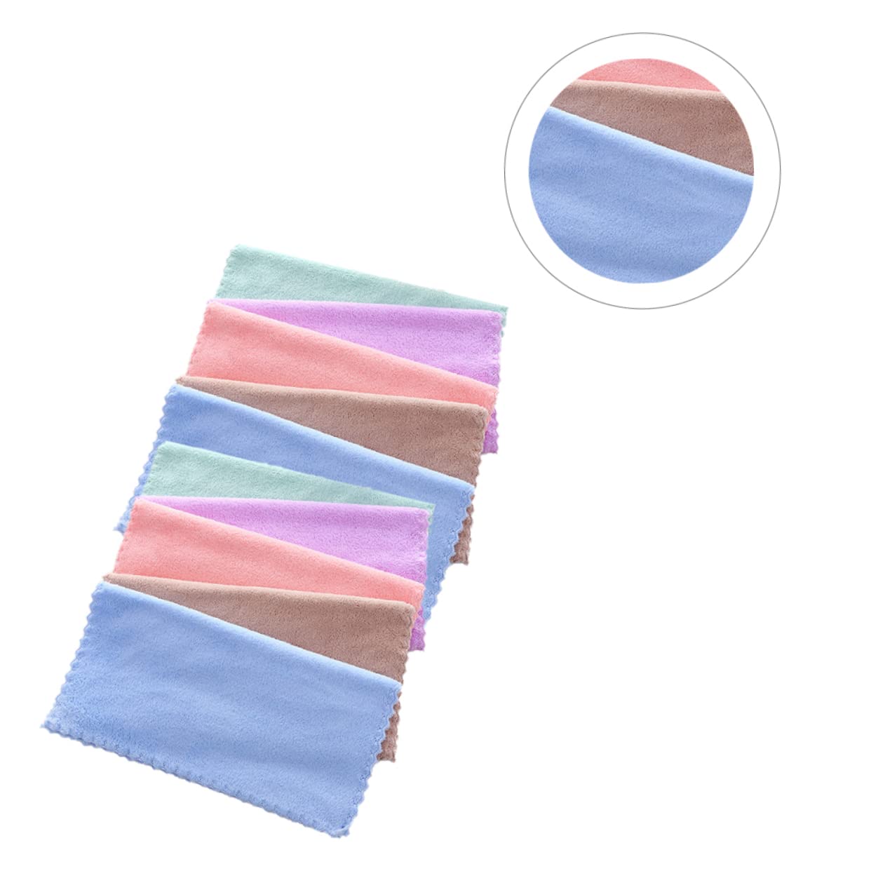 20 Pack Absorbent Facial Cleansing Towels - Gentle Makeup Remover & Body Wash Cloths for Daily Skincare, Travel & Gym Use