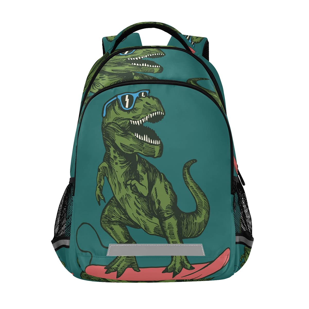 Dinosaur Backpack for School, Travel & Skateboarding - Kids & Teens