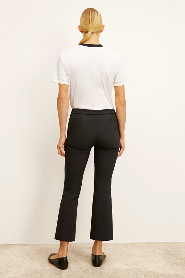 Kick Flare Foster Pant - Eco PowerStretch Women's Yoga Pants in Black for Workouts & Lounge Wear