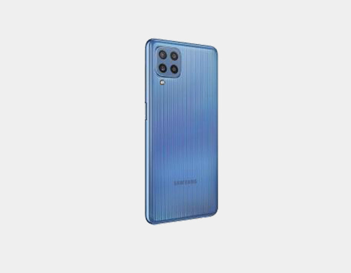 Samsung Galaxy M32 SM-M325F 64GB 4GB RAM Dual SIM GSM Unlocked Smartphone - Blue | Perfect for Streaming, Gaming & Multitasking