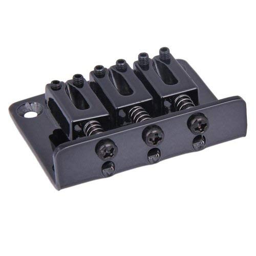 **3 String Black Hardtail Cigar Box Guitar with Adjustable Tailpiece Bridge - Perfect for Blues, Folk & DIY Musicians**