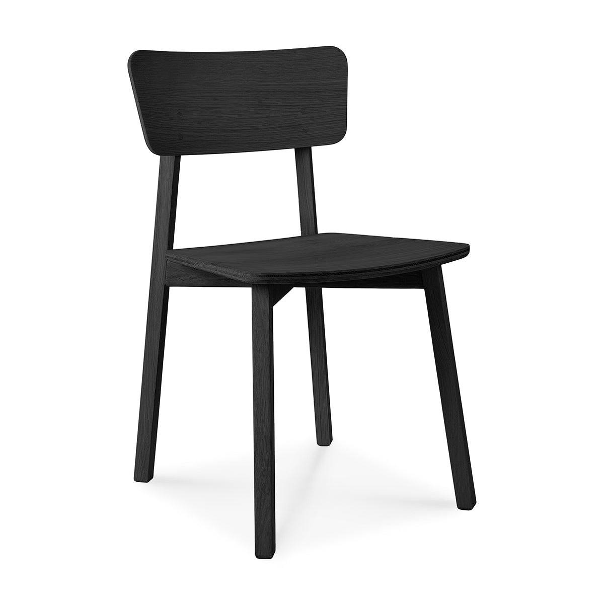 Casale Dining Chair - Modern Wooden Kitchen Chairs Set of 2, Comfortable Upholstered Seats for Dining Room, Kitchen, Breakfast Nook & Home Decor
