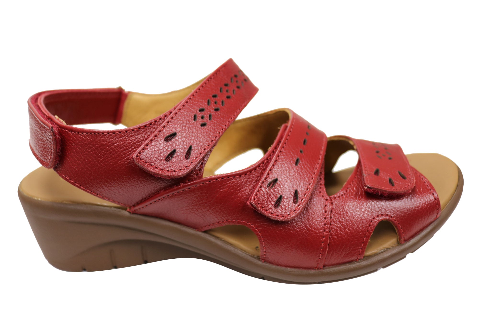 Opananken Katrina Women's Comfortable Brazilian Leather Sandals - Stylish & Supportive Summer Footwear for Beach, Travel & Casual Outings