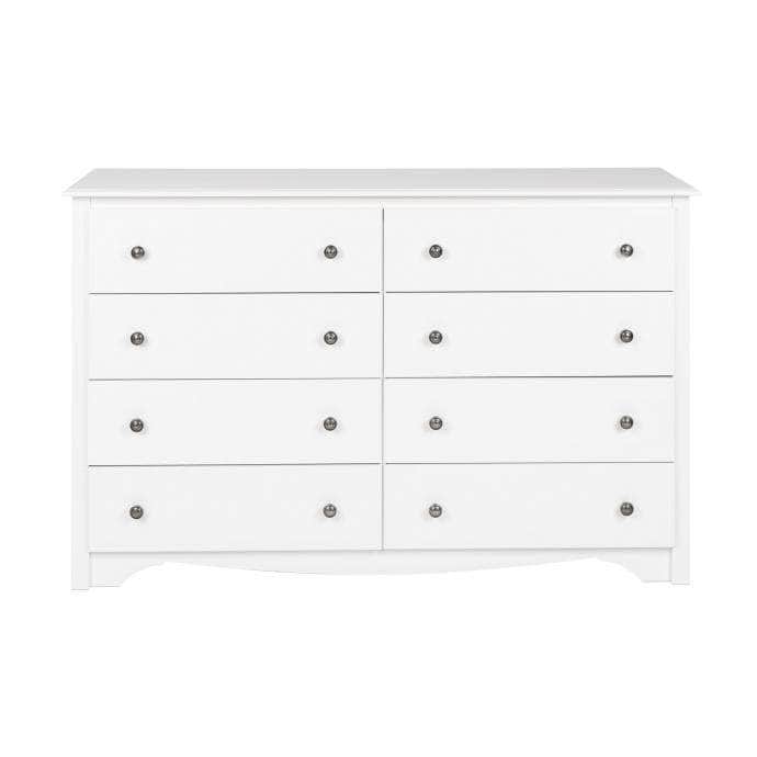 Sonoma 8 Drawer Dresser - 5 Color Options for Bedroom, Nursery & Closet Organization | Solid Wood Storage Cabinet with Smooth Gliding Drawers