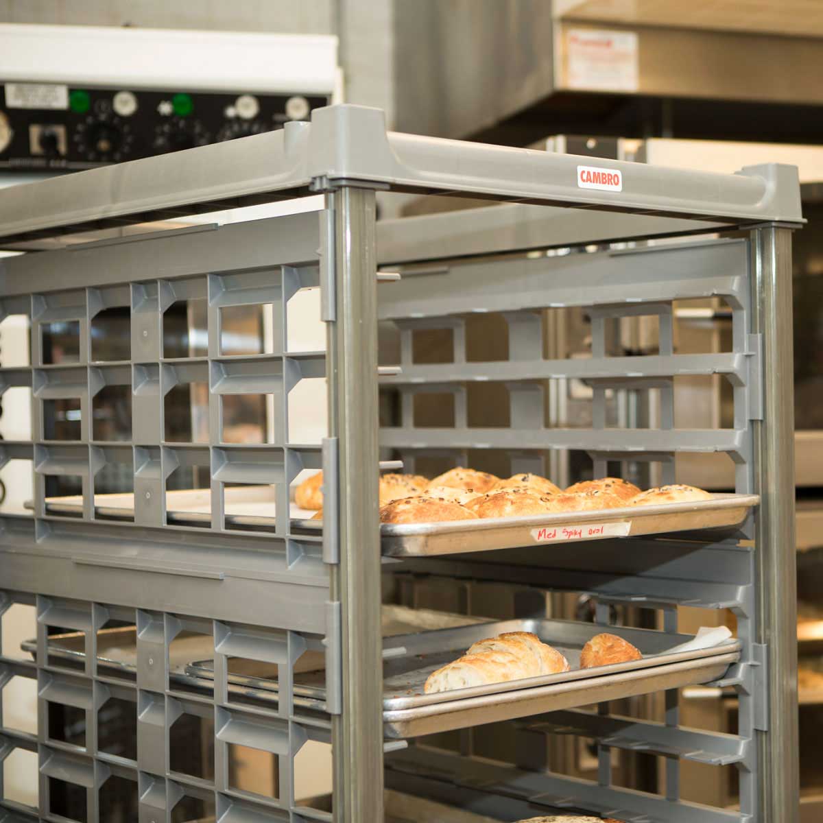 Cambro UPR1826FP20580 Ultimate Full-Size Sheet Pan Rack with 3-Rail Spacing - Perfect for Commercial Kitchens, Bakeries & Food Service Storage