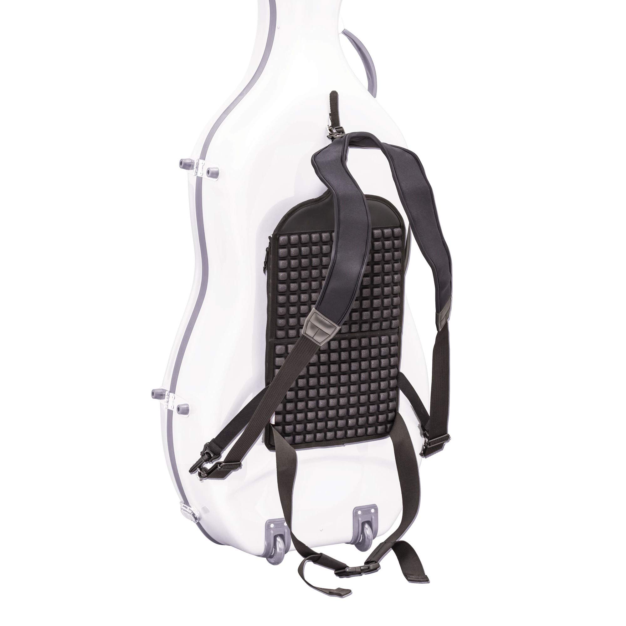 Premium SHAR Backpack System with Comfortable Cushion for Cello Case - Perfect for Musicians, Students & Traveling Performers