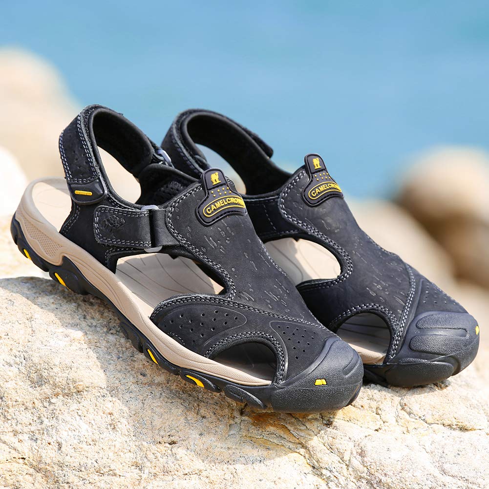 CAMEL CROWN Men's Waterproof Hiking Sandals - Outdoor Beach Sport for Summer