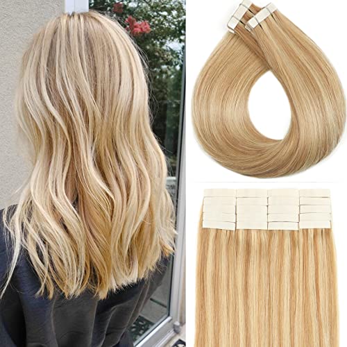 #Light Golden Brown Mix with Bleach Blonde-#12/613