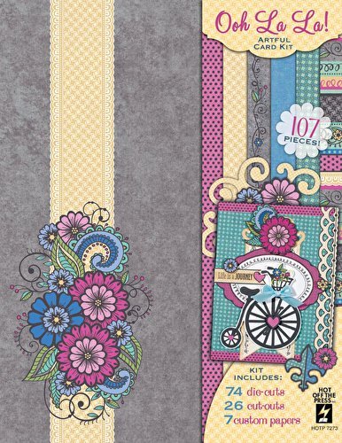 Ooh La La Artful Card Kit - Premium DIY Greeting Card Making Set for Birthdays, Holidays & Special Occasions | Creative Scrapbooking & Handmade Gift Idea