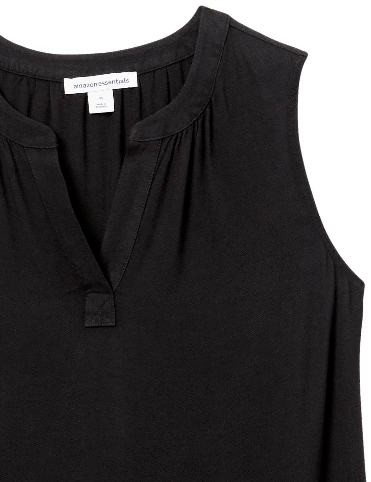 Amazon Essentials Women's Sleeveless Woven Shirt - Comfortable Summer Blouse for Work & Casual Wear | Lightweight Breathable Office & Vacation Top