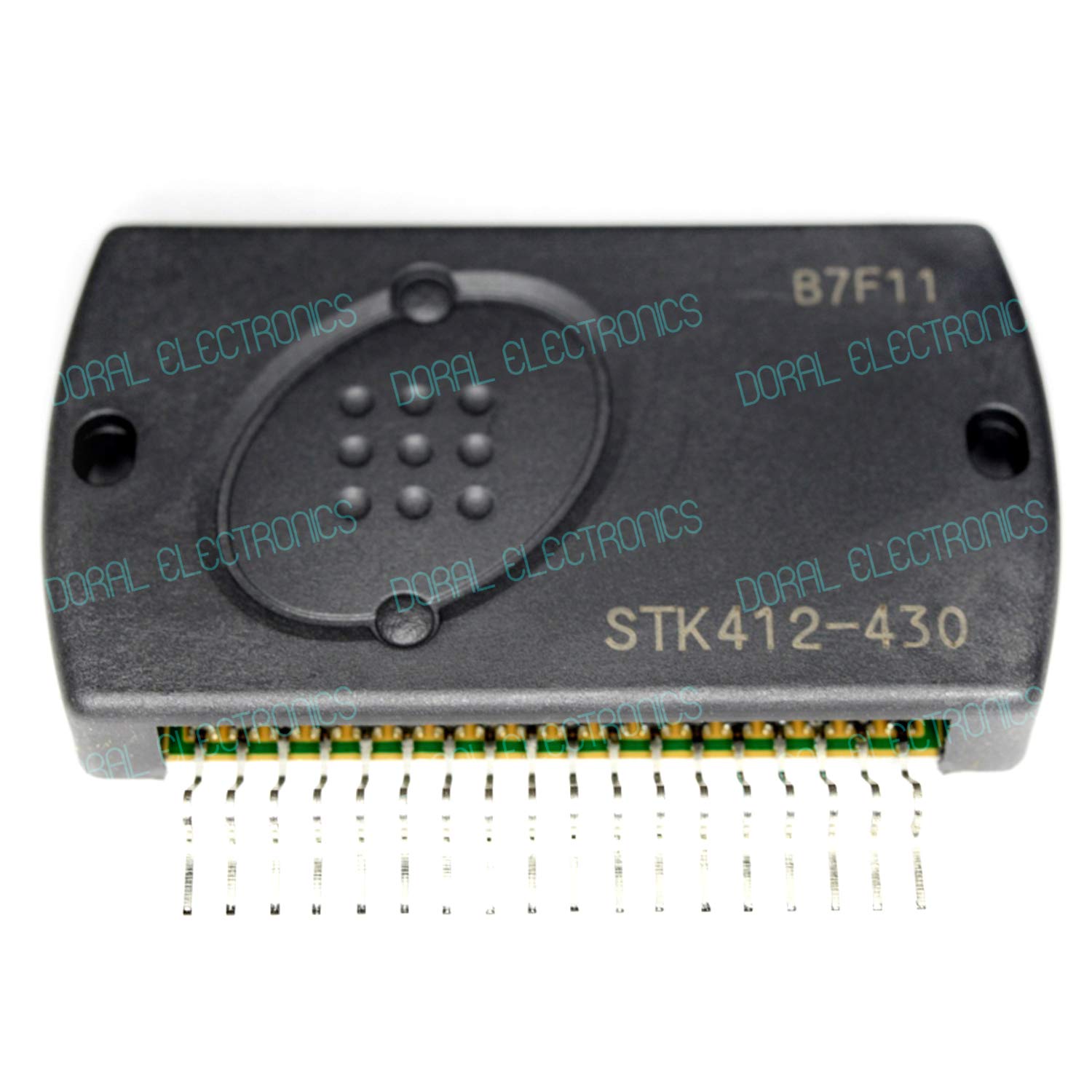 Original Sanyo STK412-430 IC with Thermal Compound Paste - High-Quality Integrated Circuit Chip for Audio Amplifiers | Perfect for DIY Electronics, Home Theater Systems & Professional Audio Equipment Repair