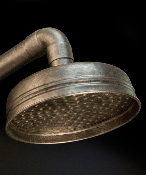 Rustic Swiveling Rainhead Shower System - Adjustable Rainfall Showerhead with Handheld for Spa-Like Bathroom Experience | Perfect for Master Bath, Guest Bath & Luxury Home Renovation