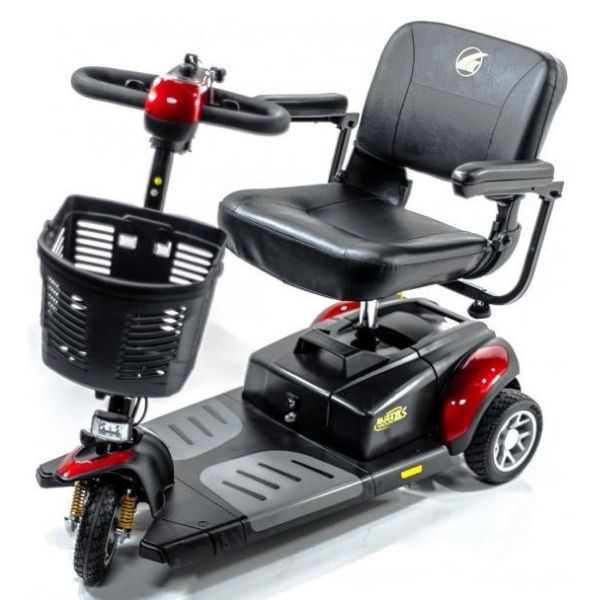 Golden Technologies Buzzaround XLS 3-Wheel Mobility Scooter GB117S - Lightweight Electric Scooter for Adults & Seniors - Indoor/Outdoor Use for Shopping, Travel & Daily Mobility