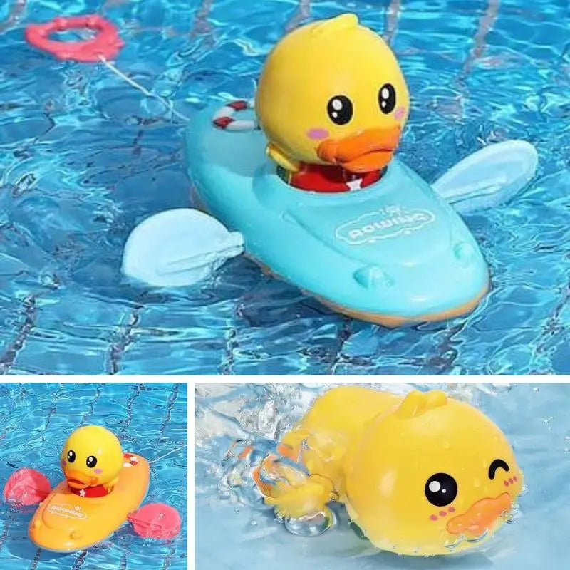 Colorful Floating Duck Toys for Kids - Fun Bath & Pool Toys for Toddlers, Water Play & Swimming Pool Games - Perfect for Bathtime, Pool Parties & Outdoor Water Activities
