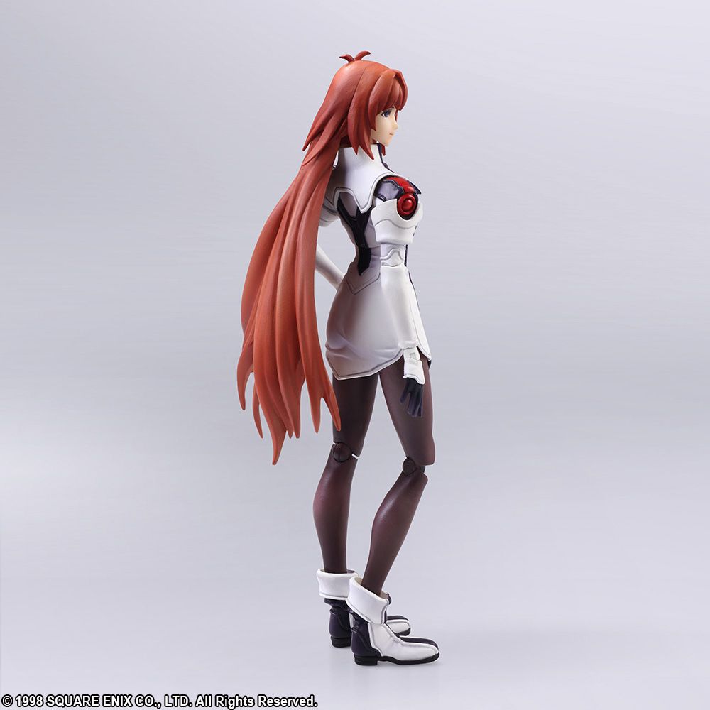 Bring Arts Xenogears Elhayym Van Houten Action Figure - Square Enix Collectible Anime Model for Display & Gaming Fans - Perfect for Shelf Decoration, Anime Conventions & RPG Game Collections