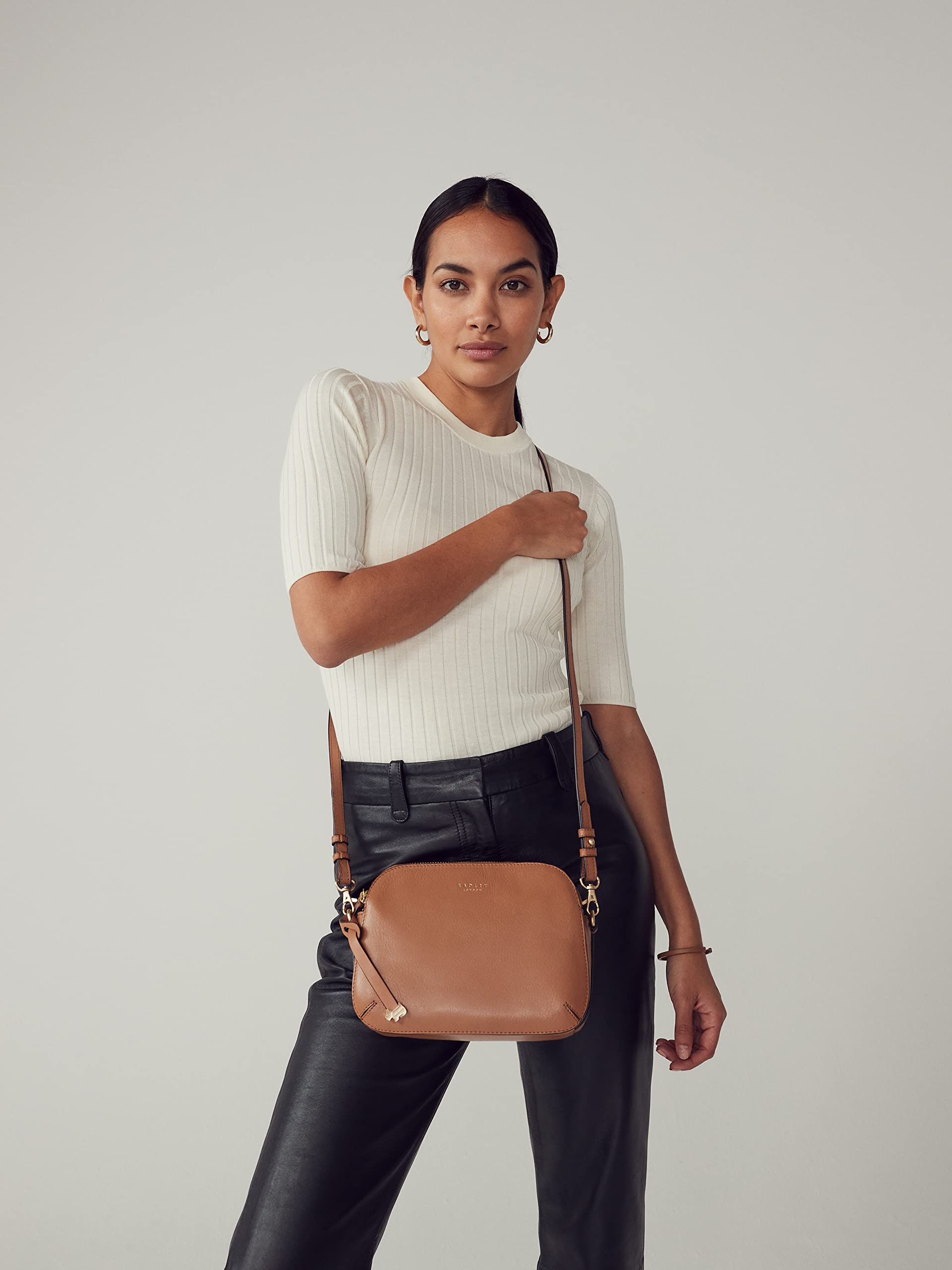 RADLEY London Dukes Place Genuine Leather Multi-Compartment Handbag for Women - Perfect for Work, Travel & Everyday Use