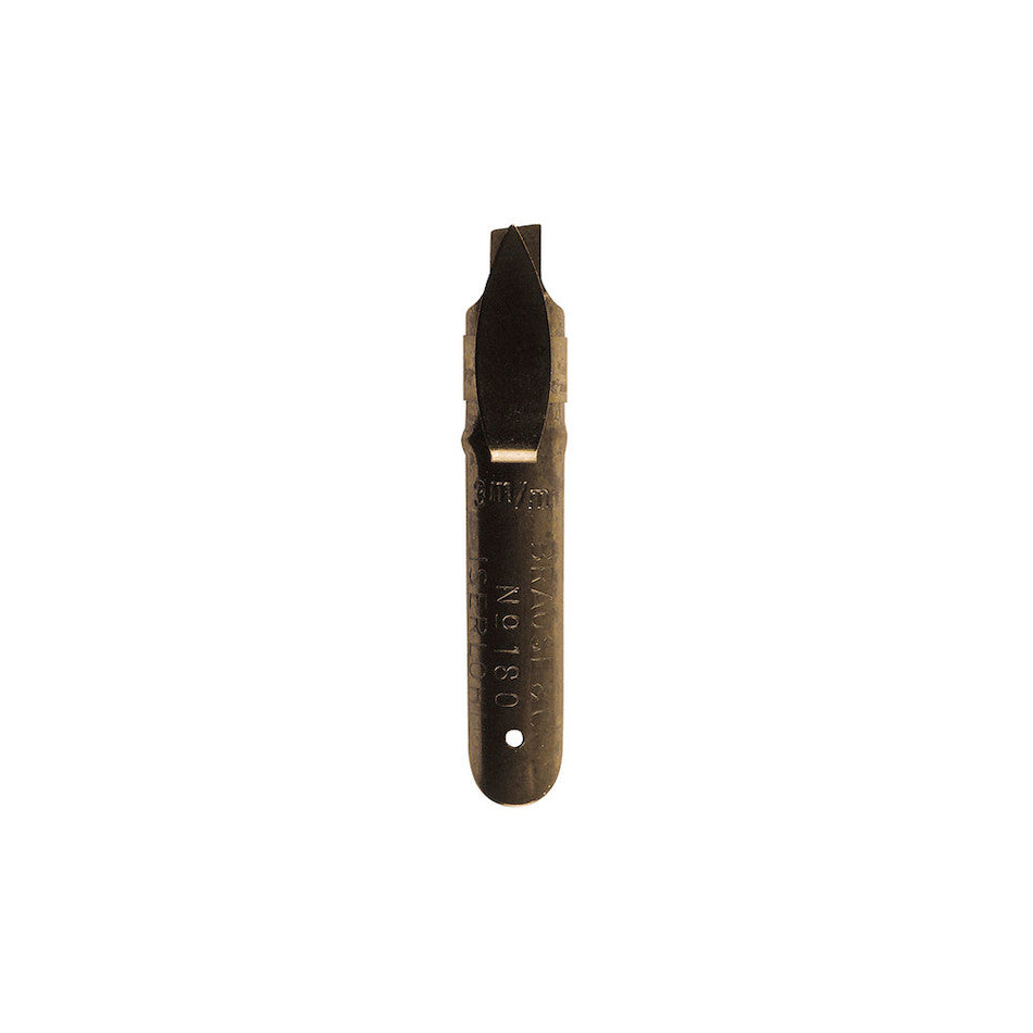 Brause Left Oblique Nib Set of 3 - Calligraphy Pen Nibs for Left-Handed Writers - Perfect for Wedding Invitations, Hand Lettering & Artistic Projects