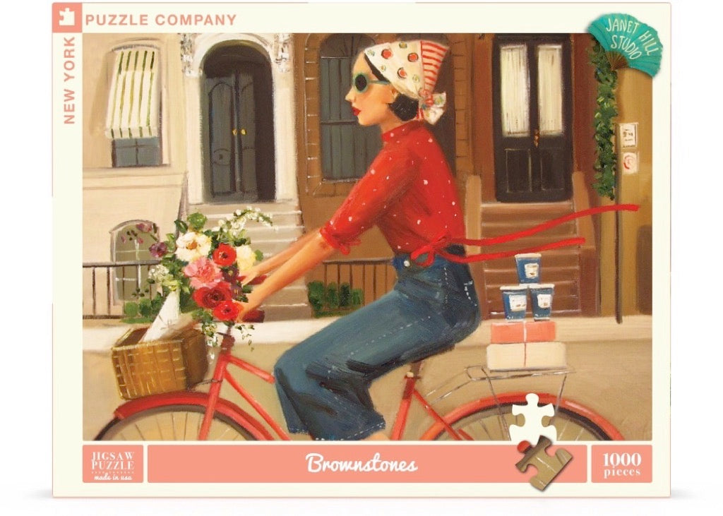 Premium 1000-Piece Brownstones Jigsaw Puzzle for Adults - Challenging & Relaxing Brain Teaser - Perfect for Family Game Night, Stress Relief & Home Decor