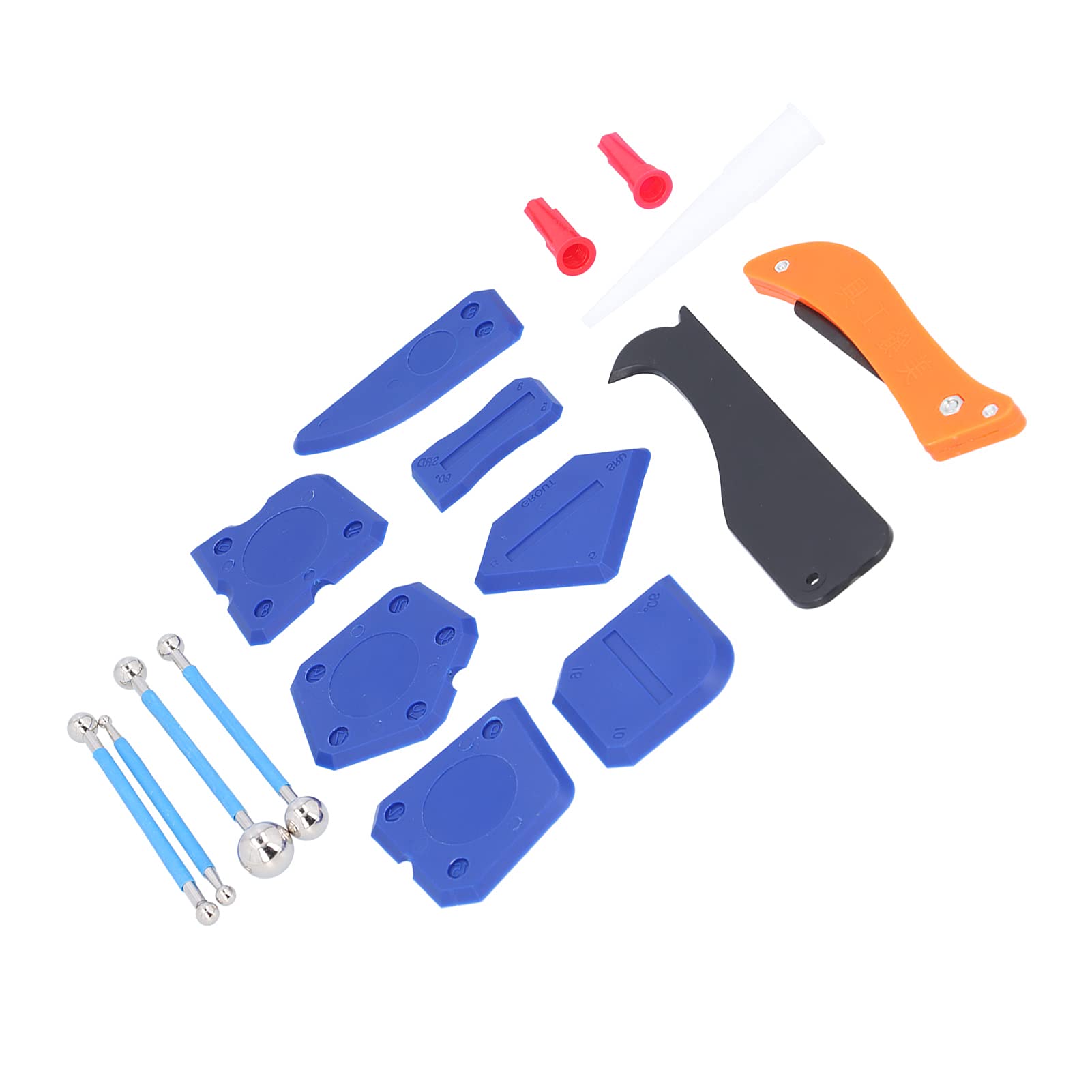 **Caulk Removal Tool Kit - Professional Grout & Sealant Cleaner Set for Tile Floors, Bathroom & Kitchen Repairs - Easy Gap Filling & Glue Removal for DIY Home Projects**