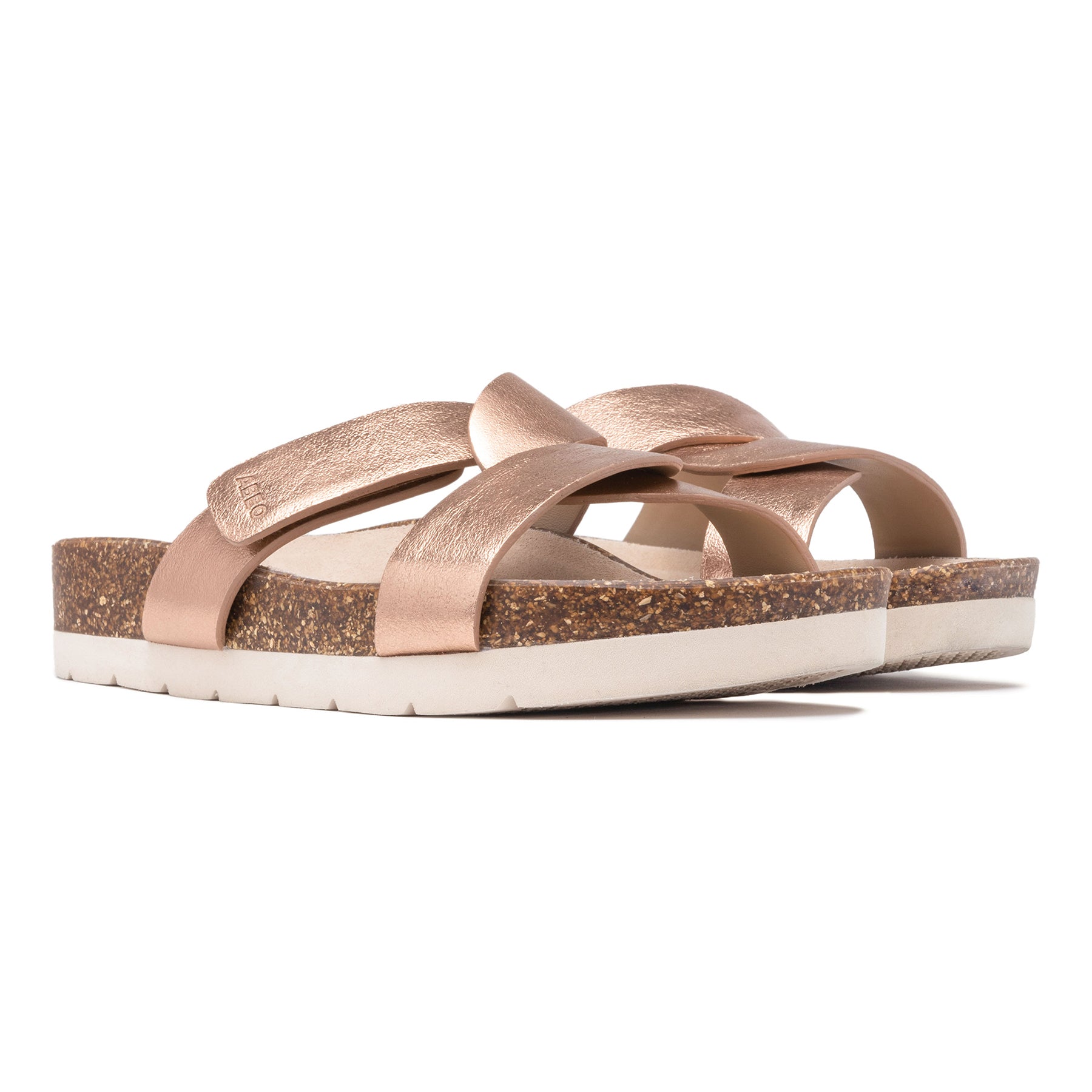Abeo Lizzy Neutral Rose Gold Women's Comfortable Walking Shoes - Perfect for Casual Wear, Work & Travel
