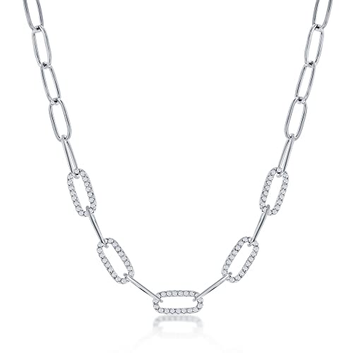 Silver CZ Design - 5mm