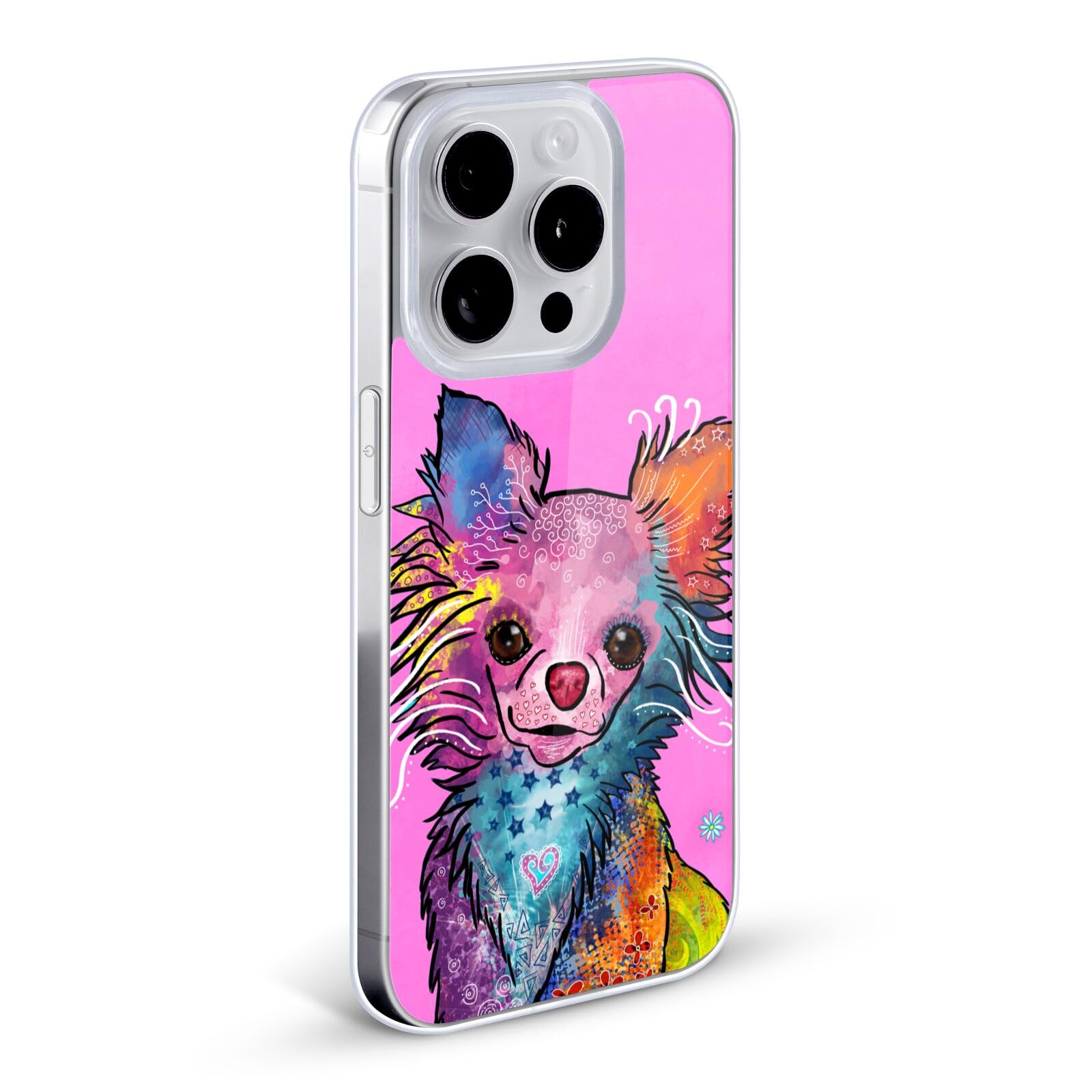 Officially Licensed Duirwaigh Chihuahua Dog Soft Gel Case for Apple iPhone 12 Mini - Cute Animal Phone Cover for Pet Lovers, Perfect for Daily Use, Travel & Gifts