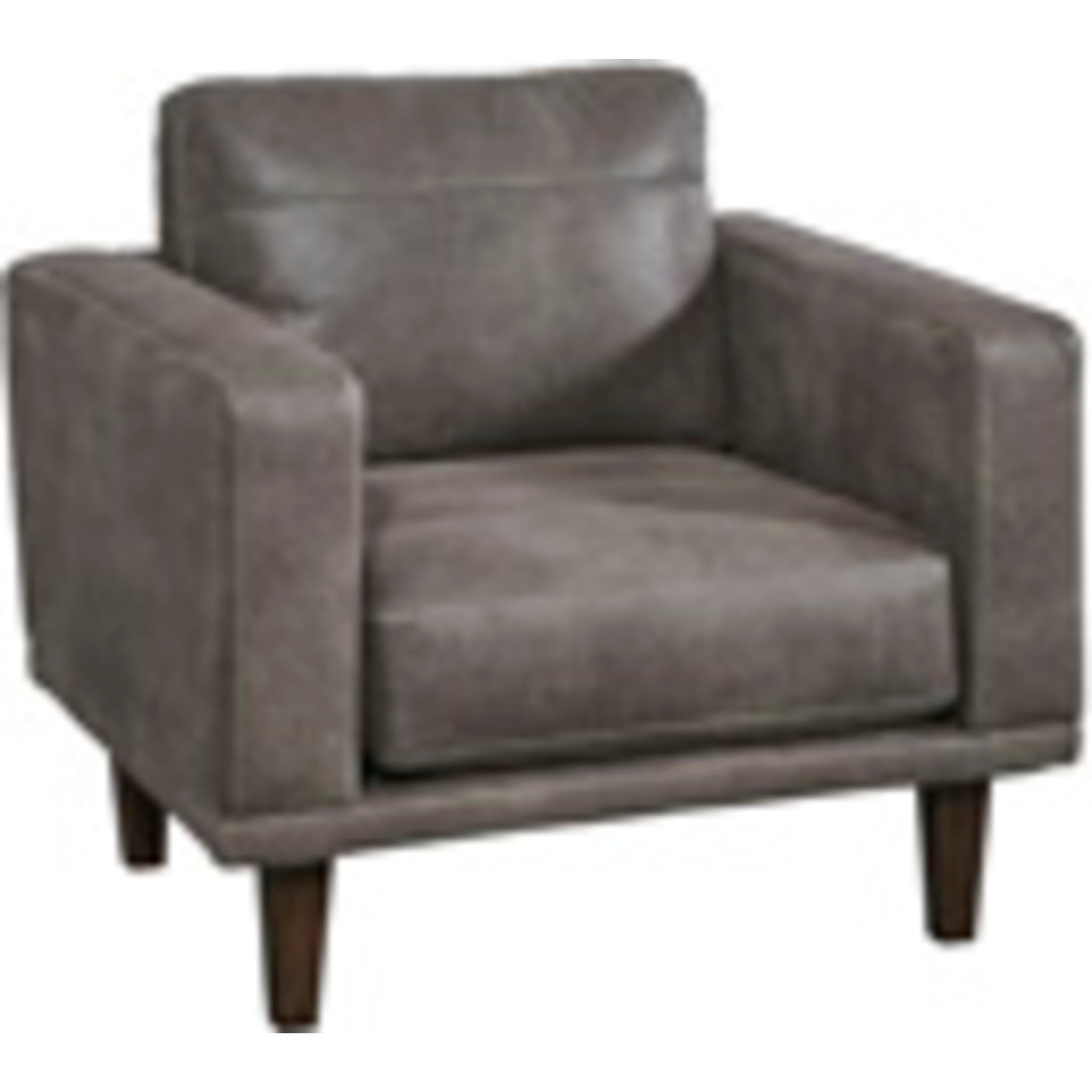Arroyo Chair in Smoke Gray - Modern Accent Chair for Living Room, Bedroom, or Office - Perfect for Relaxing, Reading, and Home Decor