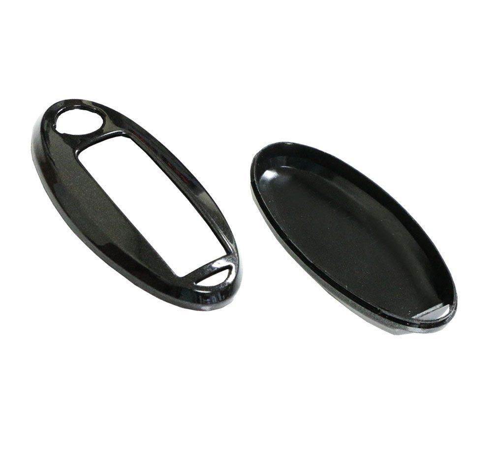 Premium Glossy Black Smart Key Fob Replacement Shell for Nissan Armada, Rogue, GT-R, Murano - Exact Fit, Durable Protection (Perfect for Daily Use & Key Replacement)