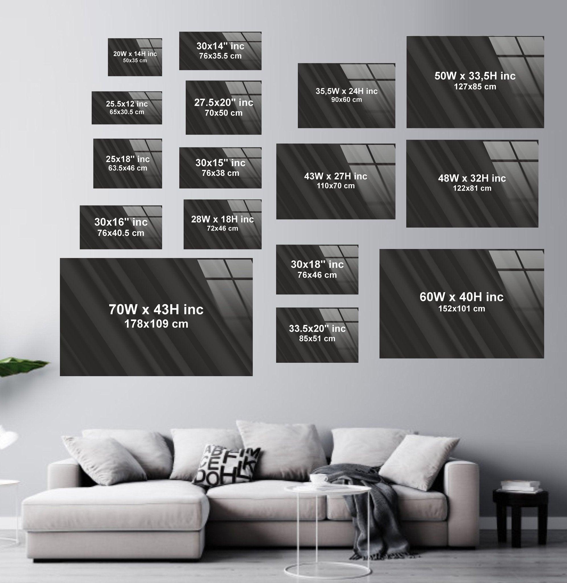 Banksy Mask Glass Wall Art - Unique Street Art Home Decor for Living Room, Bedroom & Office - Perfect Gift for Art Lovers