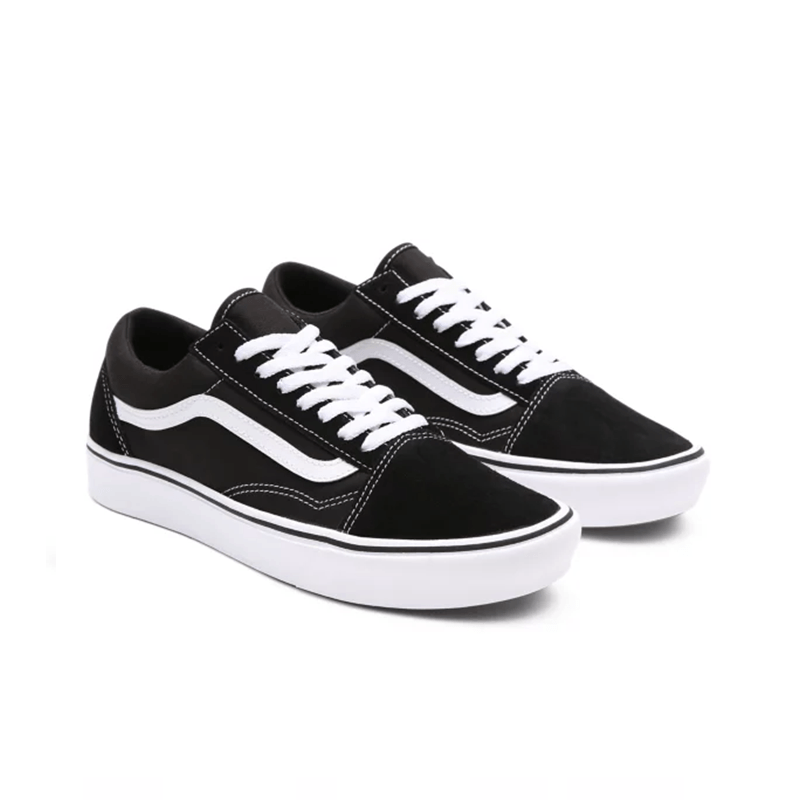Vans Comfycush Old Skool Unisex Sneakers - Classic Skate Shoes for Men & Women | Comfortable Casual Wear for Walking, Running & Street Fashion