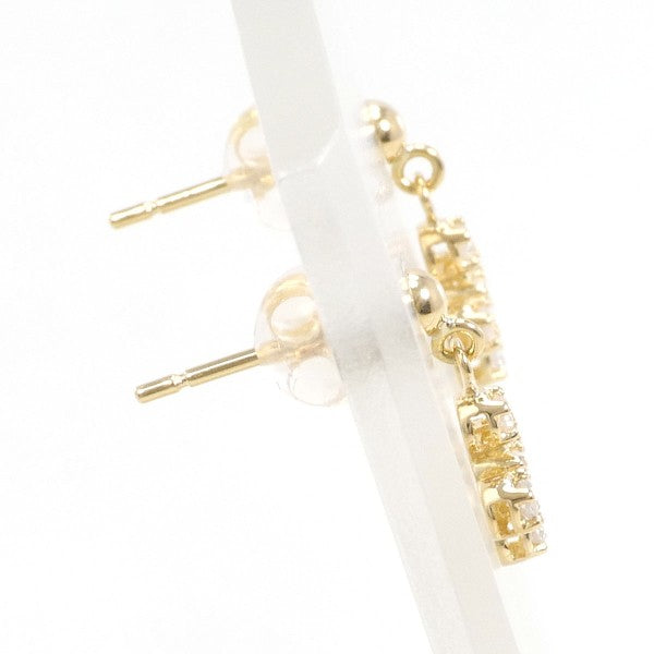 18K Yellow Gold Diamond Earrings for Women - Luxury Dangle Earrings with Real Diamonds - Perfect for Weddings, Anniversaries & Special Occasions
