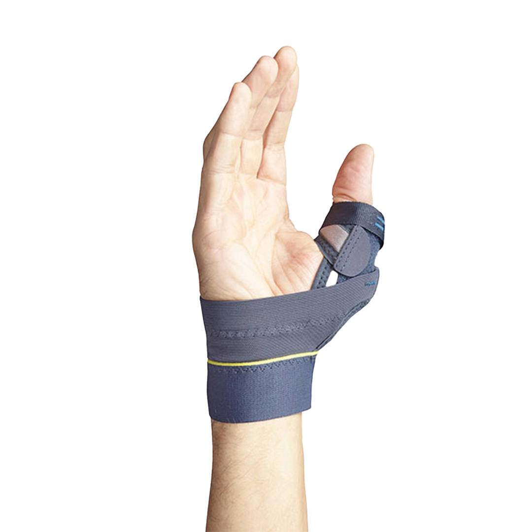 Push Sports Thumb Brace - Adjustable Support for Thumb Sprains, Arthritis & Tendonitis - Perfect for Basketball, Weightlifting & Rock Climbing - Comfortable & Breathable Design for All-Day Wear