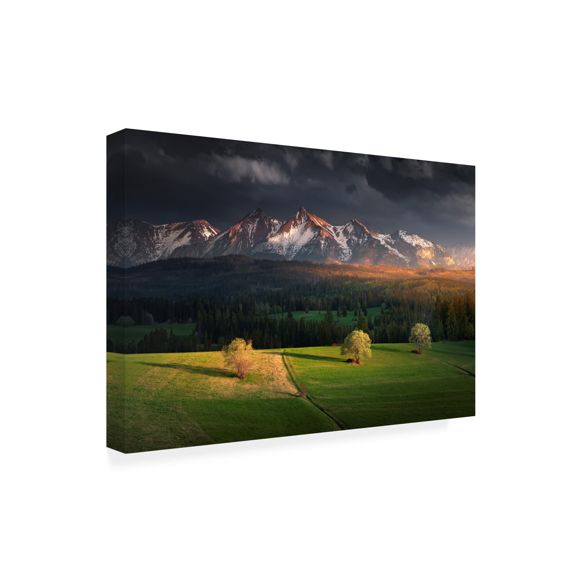 After Storm Canvas Art Print by Karol Nienartowicz - Landscape Wall Decor for Living Room, Bedroom & Office - Premium Gallery Wrapped Ready to Hang