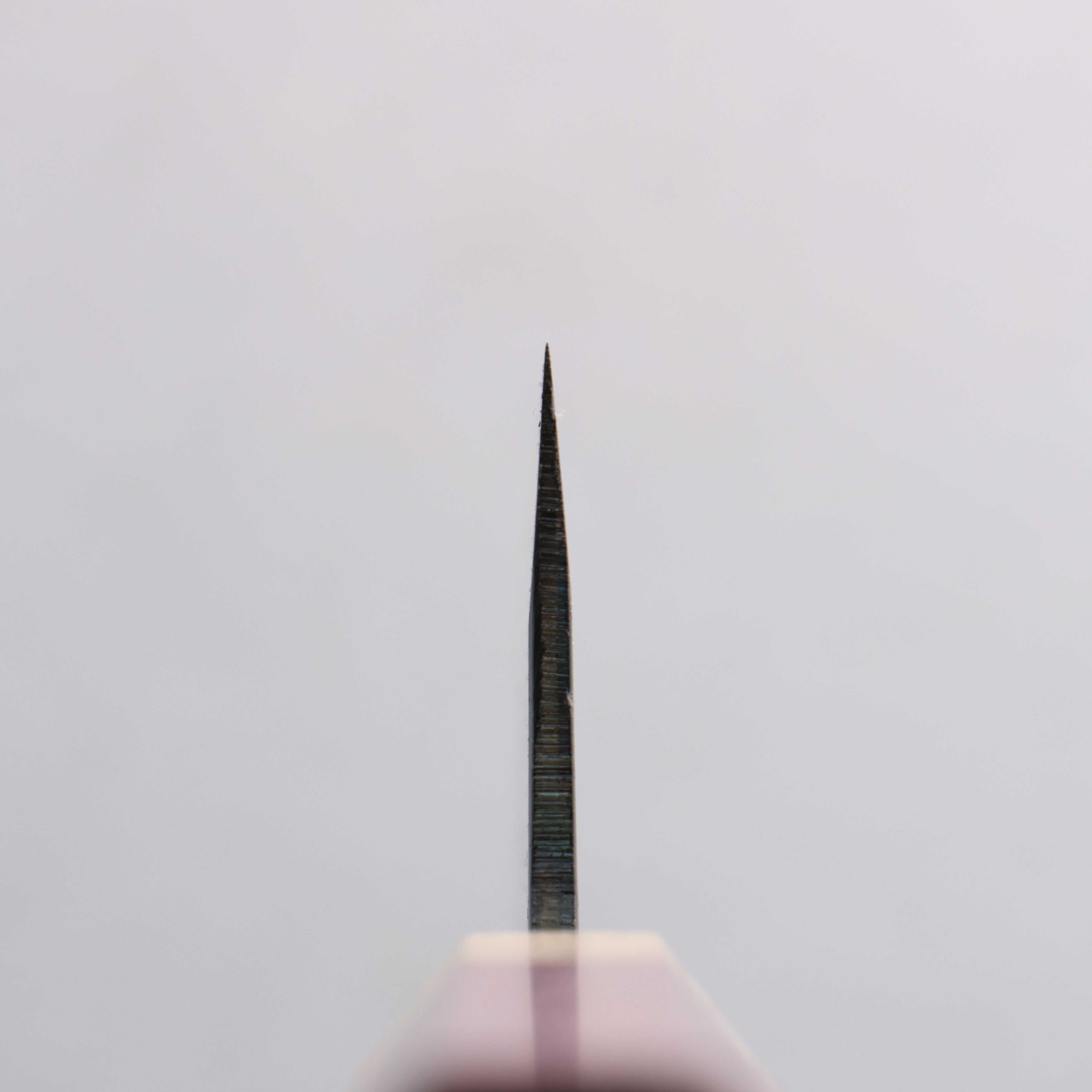 Premium Seisuke Blue Super Black Bunka Knife 180mm - Japanese Kitchen Knife with Purpleheart Wood & Oak Ferrule Handle - Ideal for Slicing, Dicing & Precision Cooking