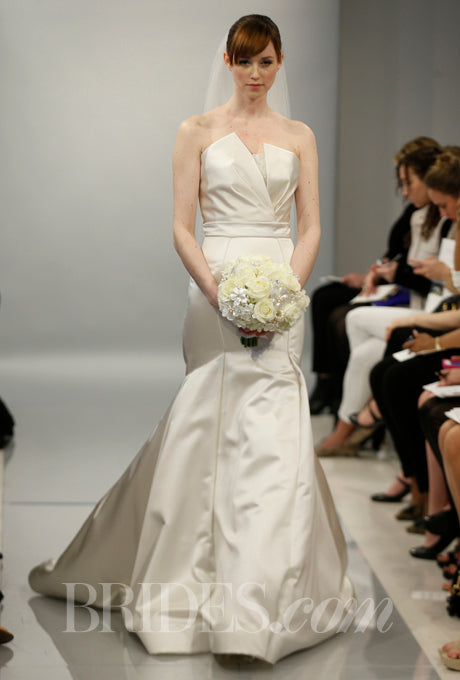 Theia Madison 890067 Elegant Lace Wedding Gown for Bride - Perfect for Church Ceremony, Beach Wedding & Formal Reception