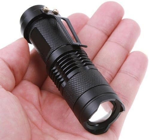 4 Pack Red LED Flashlight with 3 Modes - Perfect for Astronomy, Night Vision, Hunting & Outdoor Adventures | Compact & Durable for Camping, Hiking & Emergency Use