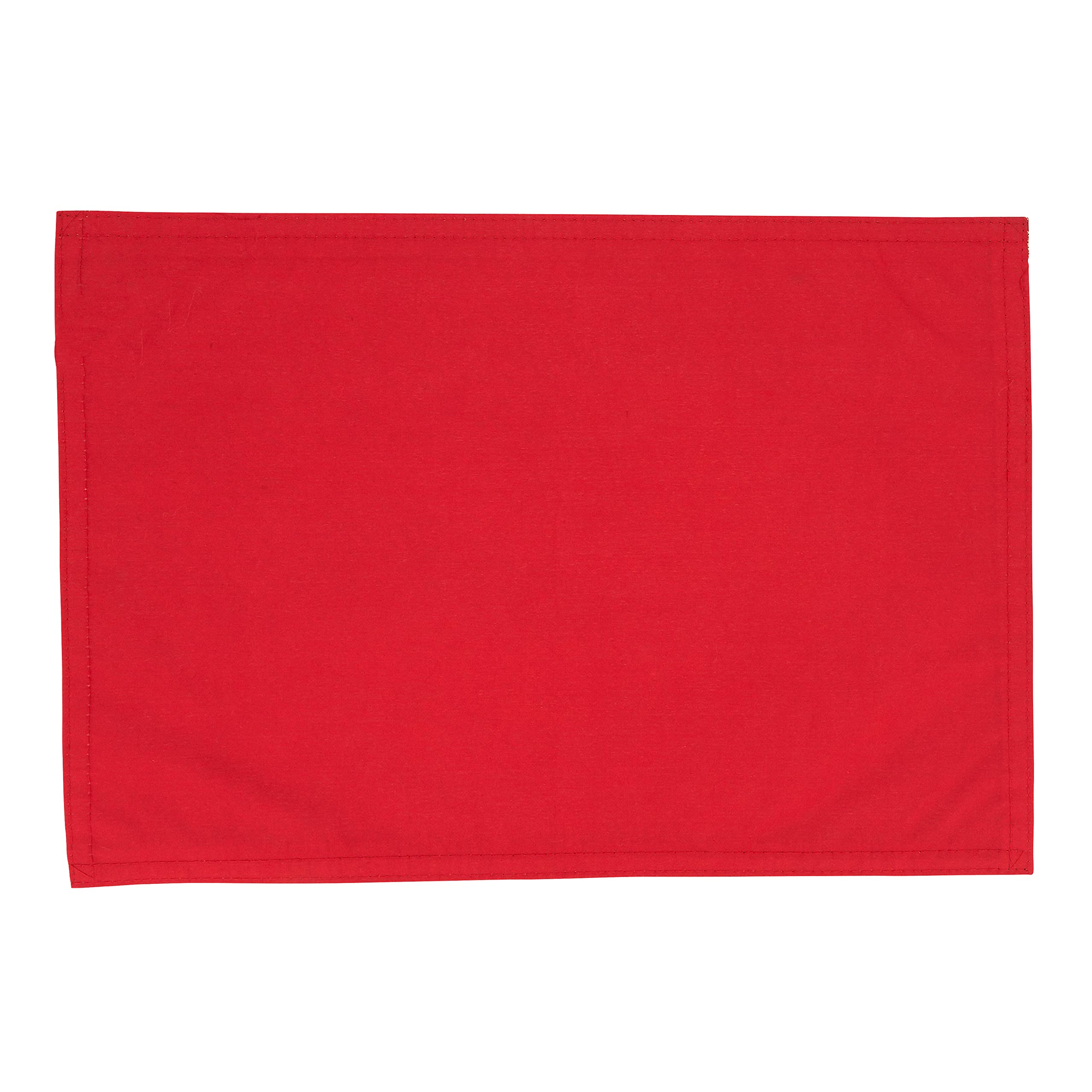 Poinsettia Christmas Table Placemats Set of 4 - Holiday Dinner Party Decorations for Festive Dining & Home Decor