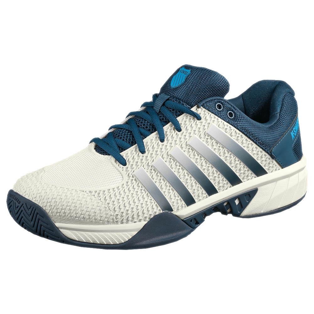 K Swiss Men's Express Light Pickleball Shoes - Blue Opal/White | Lightweight Court Sneakers for Pickleball, Tennis & Casual Wear