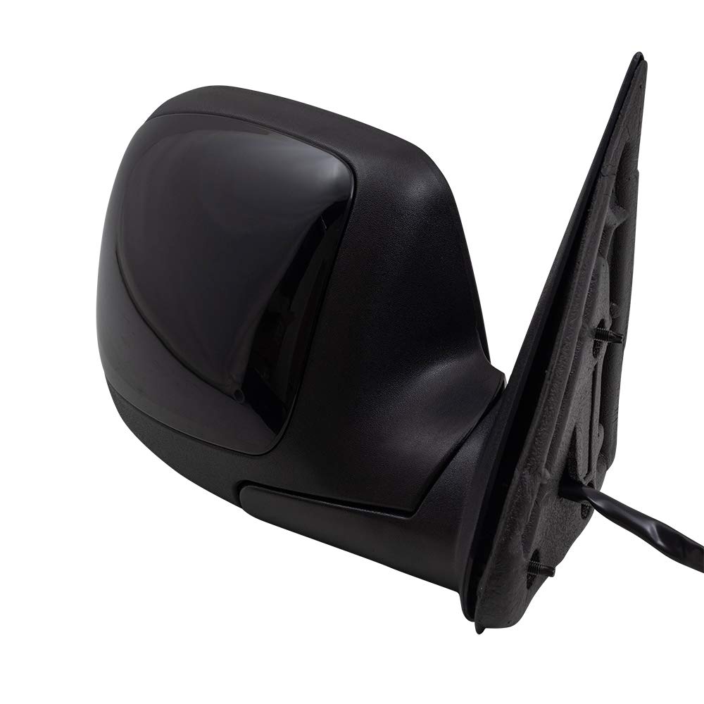 Brock Power Heated Signal Manual Folding Side Mirrors Set - Driver Left & Passenger Right - Paint to Match Black - Compatible with 2003-2006 Chevy Avalanche | Replacement for Damaged Mirrors | Enhanced Visibility & Safety for Night Driving & Bad Weather