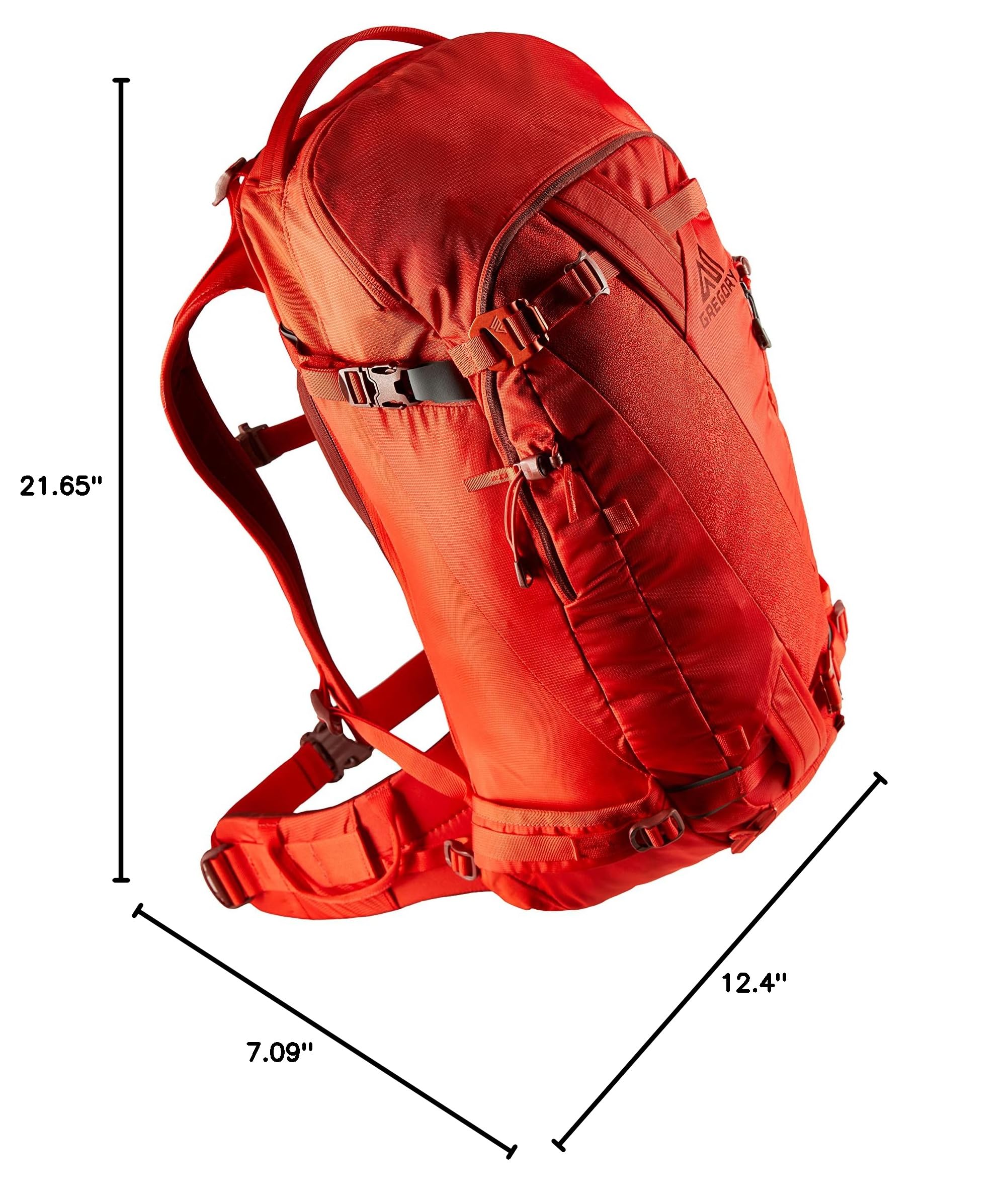 Gregory Targhee 32 Backpack - Lightweight Hiking & Skiing Pack for Men & Women - Perfect for Alpine Adventures, Day Trips & Outdoor Travel