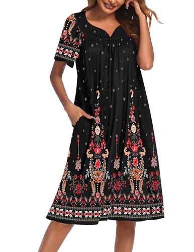 Black Ethnic Floral
