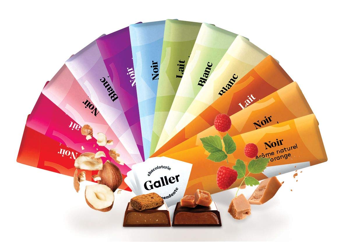 Premium Belgian Milk Chocolate Bar with Praline Filling - 70g Gourmet Candy for Gifts, Desserts & Snacking - Imported from Belgium