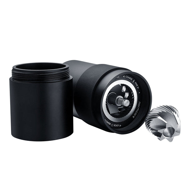 Premium Normcore Manual Coffee Grinder V2 - Adjustable Burr Mill for Espresso, French Press & Pour Over - Portable Hand Crank Coffee Bean Grinder for Home, Camping & Travel