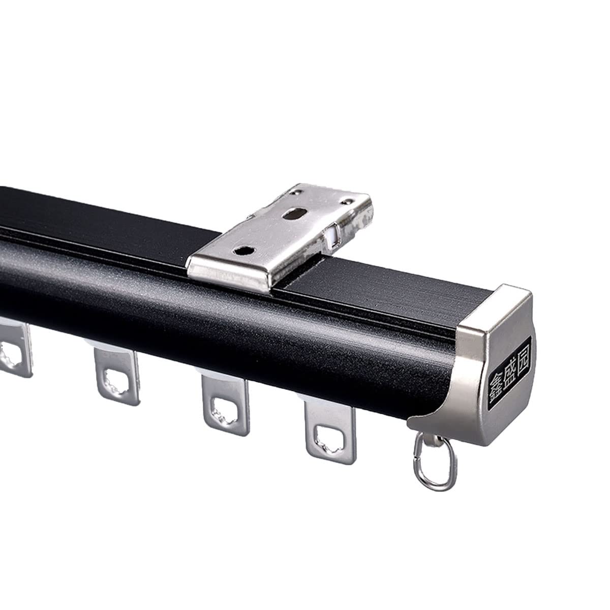 Aluminum Alloy Curtain Track - Adjustable Room Divider Rod for Ceiling or Wall Mount - Easy Installation (1.0-4.0m) - Perfect for Home, Office, and Commercial Spaces