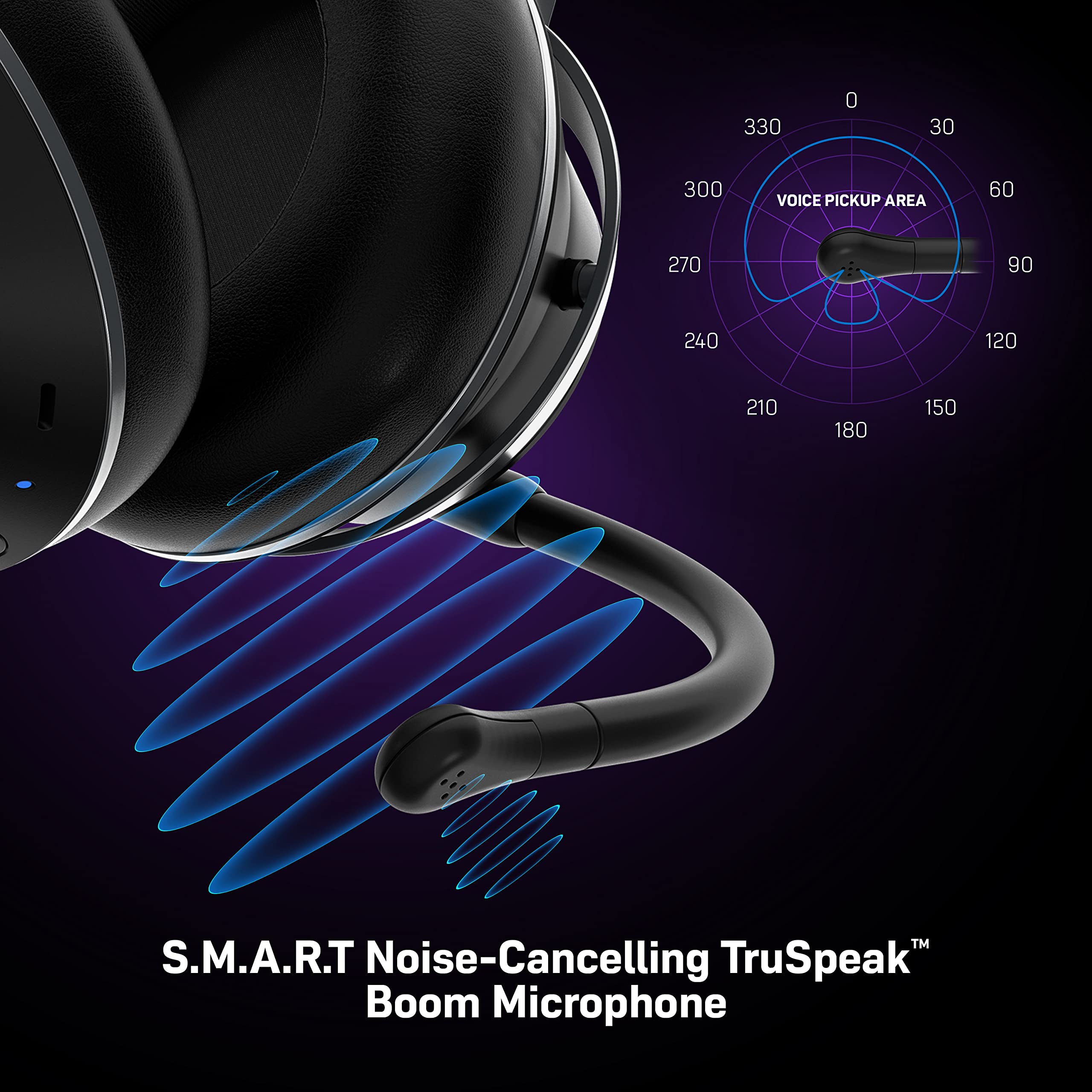 Turtle Beach Stealth Pro Wireless Gaming Headset with Noise Cancellation - Compatible with PS5, PS4, PC, Mac & Mobile Devices - Swappable Battery System - Black - Perfect for Competitive Gaming, Streaming & Late-Night Sessions