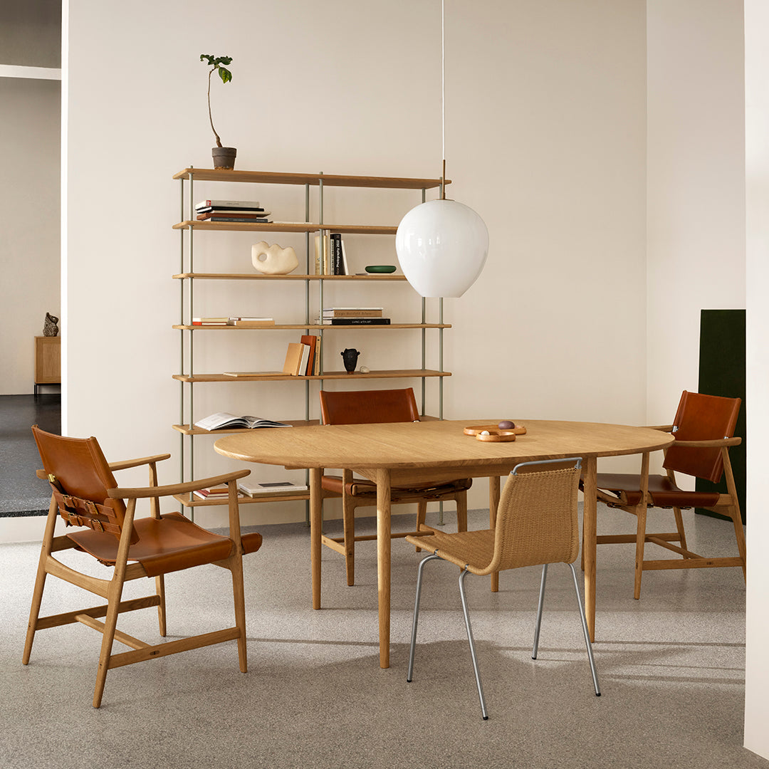 Modern Wooden Dining Table Set for 6 - BM0121 - Perfect for Family Gatherings & Dinner Parties