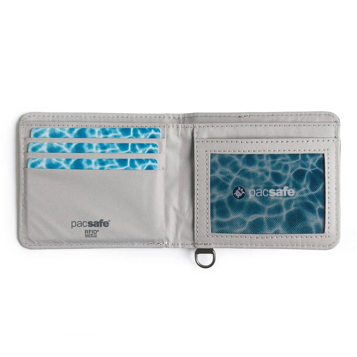 Pacsafe RFIDsafe™ RFID Blocking Bifold Wallet for Men & Women - Secure Travel & Everyday Use - Anti-Theft Credit Card Holder for Passport & Cash Protection