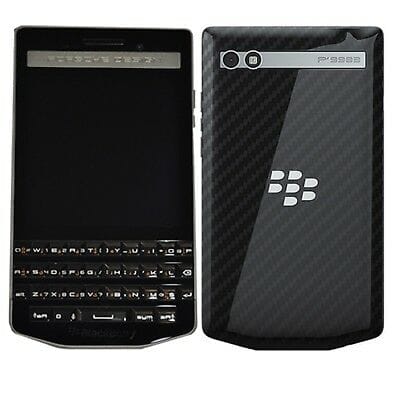 BlackBerry Porsche Design P'9983 64GB Unlocked Smartphone - Premium Silver Business Phone for Professionals | Perfect for Corporate Meetings & Luxury Lifestyle