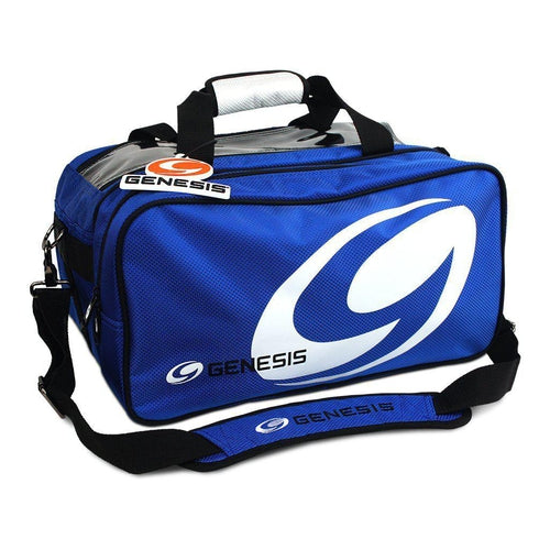 Genesis Sport 2 Ball Tote +Plus Bowling Bag - Premium Bowling Accessories for Athletes | Perfect for League Play, Tournaments & Practice Sessions
