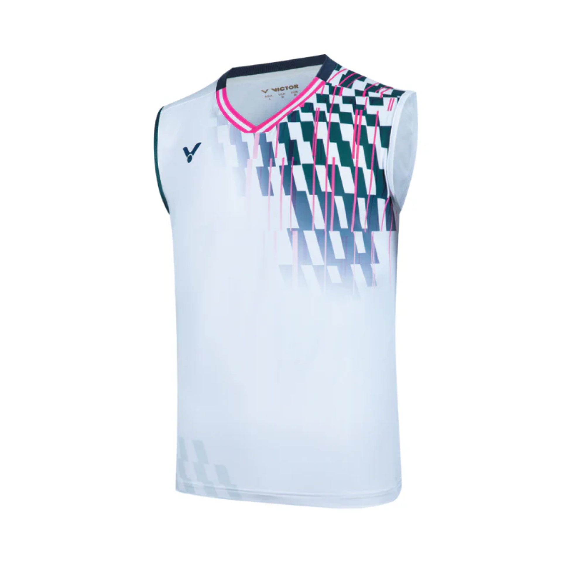 Victor T 50002 Unisex Sleeveless Performance Shirt - Breathable Athletic Top for Basketball, Tennis & Gym Workouts - Moisture Wicking Activewear for Men & Women